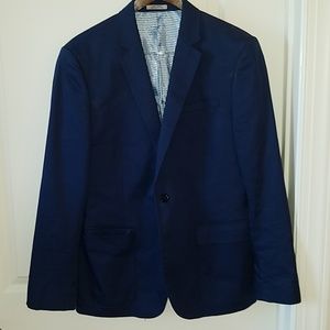 Express Men's Navy Sport Coat Jacket 40 Regular